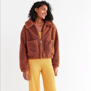 URBAN OUTFITTERS TEDDY JACKET